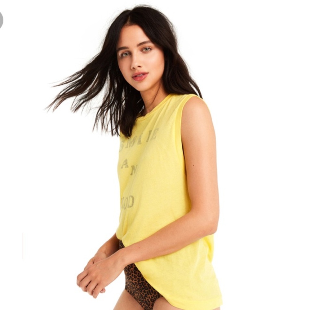 Wildfox Smile and Nod Vintage Muscle Tank - Picture 6 of 7